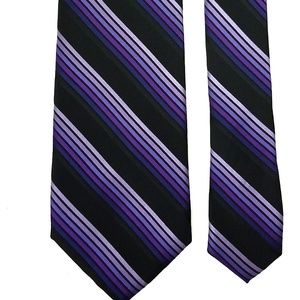 J. Ferrar Men's Striped Tie 61"x 3"